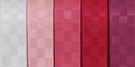 Checkerboard Satin Ribbon Assortment Pinks RESTOCKED!