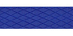 5/8" Diamond Satin Cobalt Blue